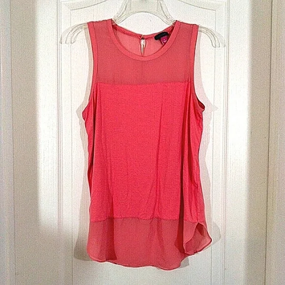 Vince Camuto Coral Sleeveless Top - Picture 1 of 5